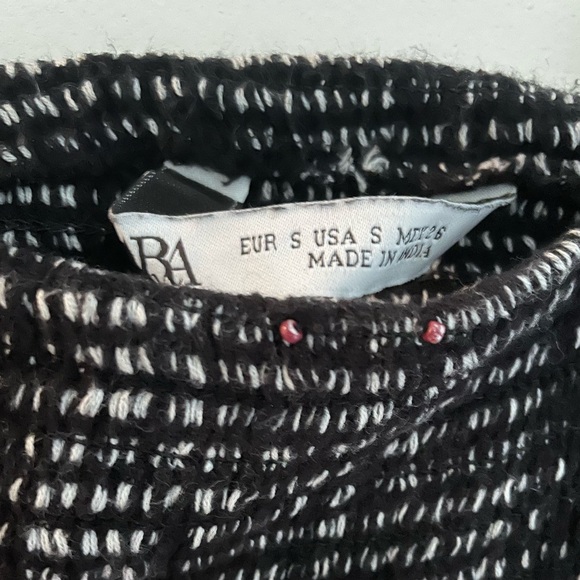 Zara Embroidered Beaded Maxi Cotton Dress - Picture 4 of 4